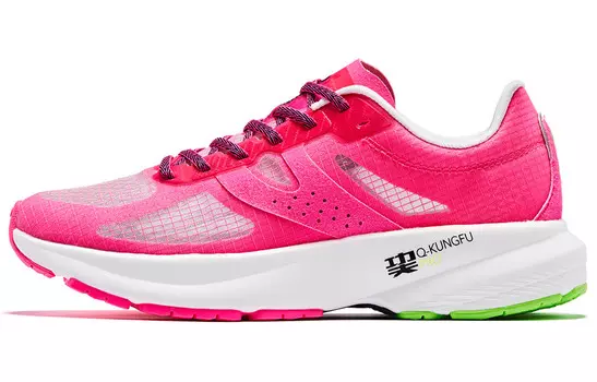 Кроссовки Feiying 1.0 женские с низким верхом розового цвета Qiaodan