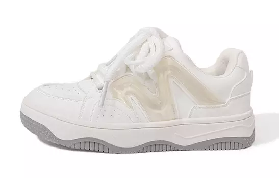 Кроссовки Feiyue Skateboarding Shoes Women's Low-top White, белый