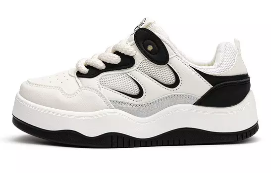 Кроссовки Feiyue Skateboarding Shoes Women's Low-top, черный