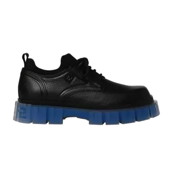 Кроссовки Fendi Force Lace-Up 'Black Blue', черный