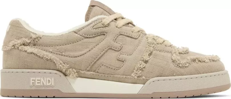 Кроссовки Fendi Match 'Beige', коричневый