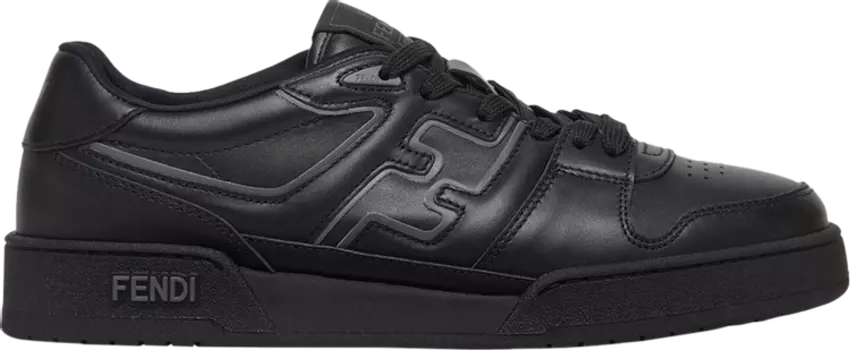 Кроссовки Fendi Match 'Black', черный