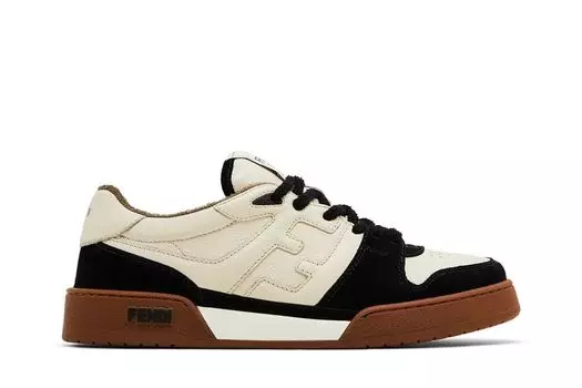 Кроссовки Fendi Match 'Black White', черный