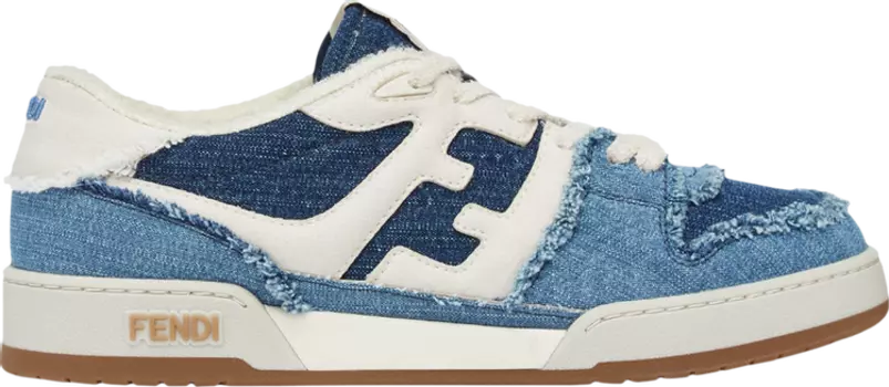 Кроссовки Fendi Match 'Denim', синий