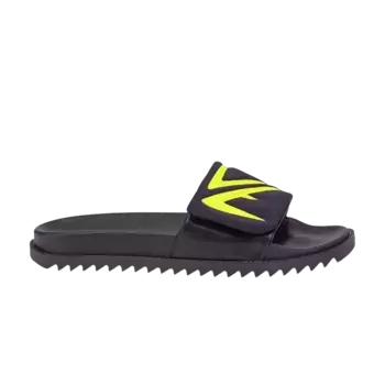 Кроссовки Fendi Slides Black Lemon, черный