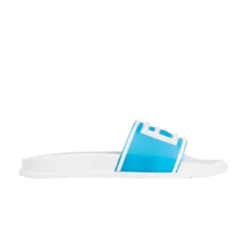 Кроссовки Fendi Slides 'Transparent Blue Sea', белый