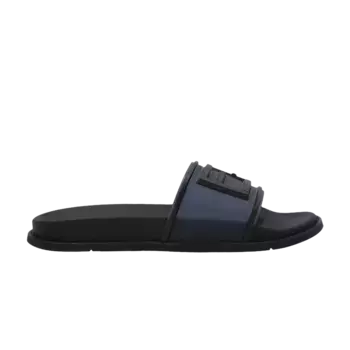 Кроссовки Fendi Slides Transparent Medieval Blue, черный