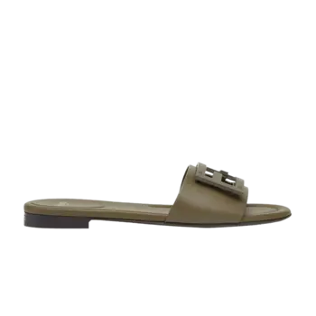 Кроссовки Fendi Wmns Baguette Slides 'Green', зеленый