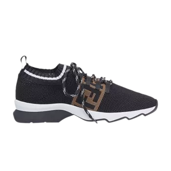 Кроссовки Fendi Wmns Rockoko 'Black', черный