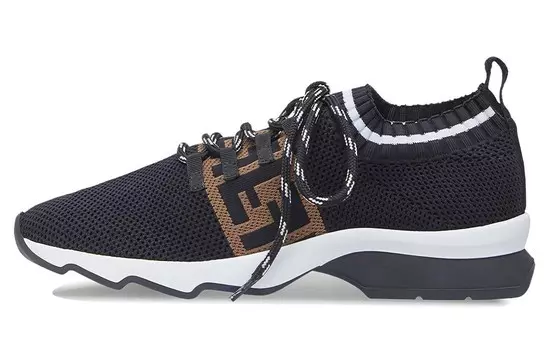 Кроссовки Fendi Womens Rockoko, черный