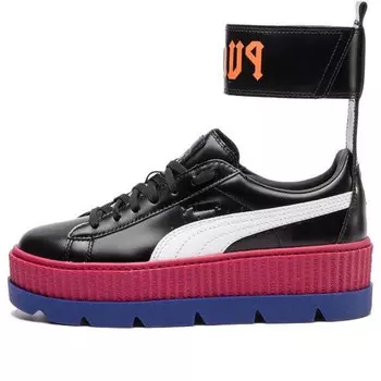Кроссовки fenty x ankle strap creeper 'red bud' Puma, черный