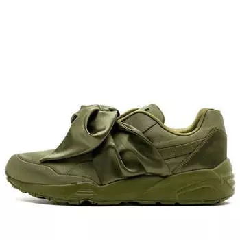 Кроссовки fenty x bow 'olive' Puma, зеленый