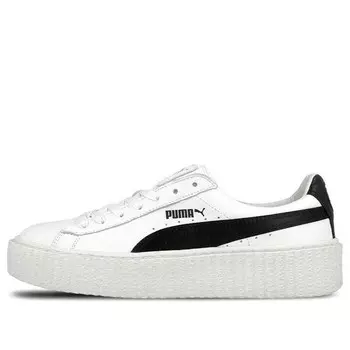 Кроссовки fenty x creeper 'white leather' Puma, черный