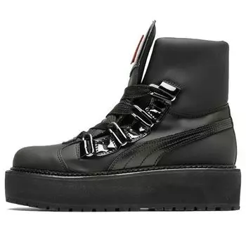 Кроссовки fenty x sneaker boot 'black' Puma, черный
