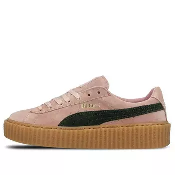 Кроссовки fenty x suede creeper 'dirty rose' Puma, розовый