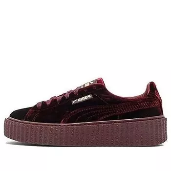Кроссовки fenty x velvet creeper 'burgundy' Puma, красный