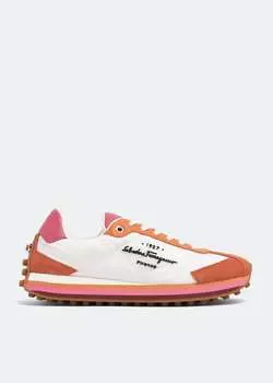 Кроссовки FERRAGAMO Iggy sneakers, белый