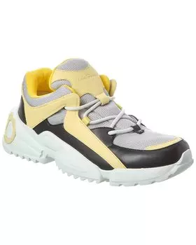 Кроссовки Ferragamo Swilly с кожаной отделкой Salvatore Ferragamo, черный