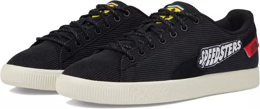 Кроссовки Ferrari Clyde Garage Crew PUMA, цвет Puma Black/Warm White