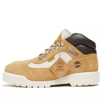 Кроссовки field waterproof boots 'wheat nubuck' Timberland, желтый