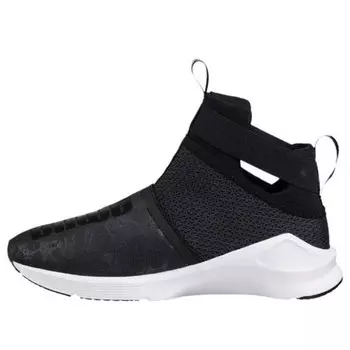 Кроссовки fierce strap 'black' Puma, серый