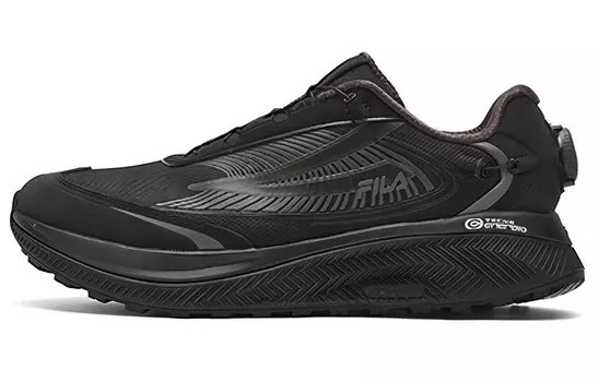 Кроссовки FILA BOA WOLF Lifestyle Shoes Men Low-top Black, черный
