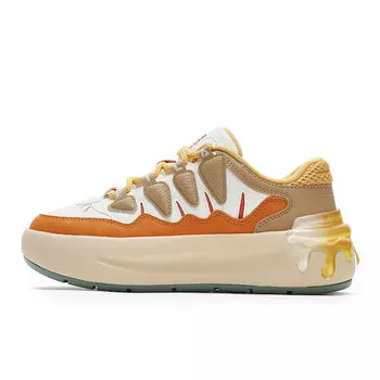 Кроссовки FILA CARROT 2 Skateboarding Shoes Women's Low-top White/orange, белый