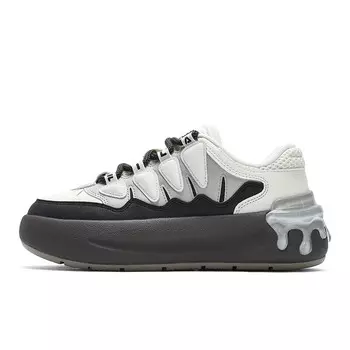 Кроссовки FILA CARROT 2 Skateboarding Shoes Women's Low-top First Snow White/black, черный/белый