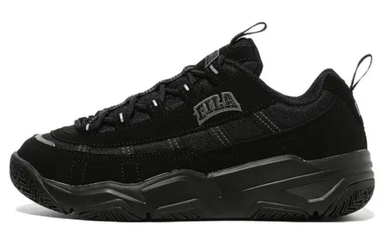 Кроссовки FILA Casual Shoes Unisex Low-Top All Black