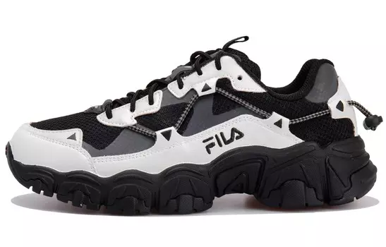 Кроссовки FILA Cat Claw Lifestyle Shoes Unisex Low-top Black/white, черный/белый