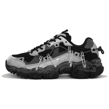 Кроссовки FILA Cat Claw Lifestyle Shoes Unisex Low-top Silver, черный