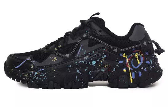 Кроссовки FILA Cat Claw Lifestyle Shoes Unisex Low-top Black, черный