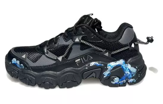 Кроссовки FILA Cat Claw Lifestyle Shoes Unisex Low-top Black, черный