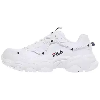 Кроссовки FILA Cat Claw Lifestyle Shoes Women's Low-top White/Black, розовый