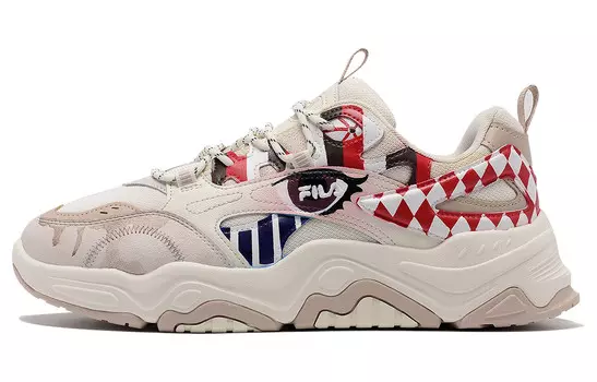 Кроссовки FILA Collina Lifestyle Shoes Women's Low-top Beige, цвет Off White