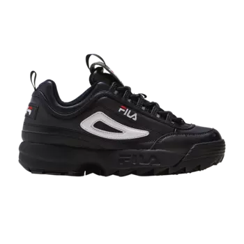 Кроссовки Fila Disruptor 2 Premium GS 'Black White', черный