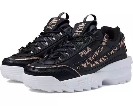 Кроссовки Fila Disruptor II EXP, цвет Black/Rose Gold/White