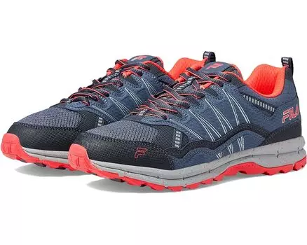 Кроссовки Fila Evergrand TR, цвет Folkstone Gray/Ebony/Diva Pink
