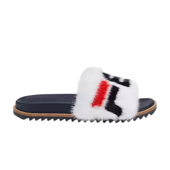 Кроссовки Fila Fendi x Fussbett Mink Sandal 'Multi-Color', белый