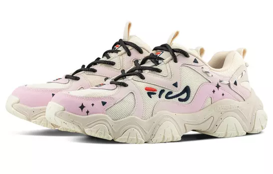 Кроссовки FILA Fluid 4 Lifestyle Shoes Women's Low-top Beige, розовый