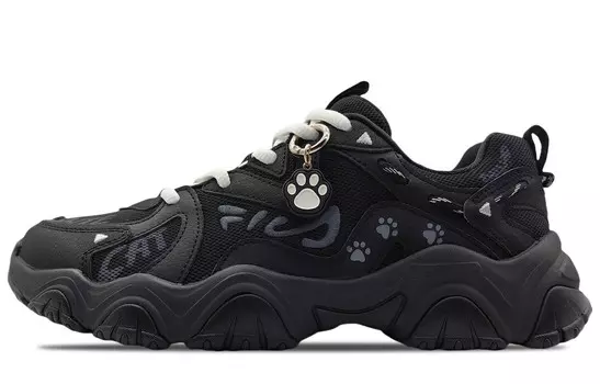 Кроссовки FILA Fluid 4 Lifestyle Shoes Women's Low-top Black, черный