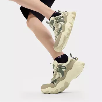 Кроссовки FILA FLUID 5 Lifestyle Shoes Men Low-top White Bamboo Shoots / Hydrated Lime, цвет White bamboo shoots / hydrated lime