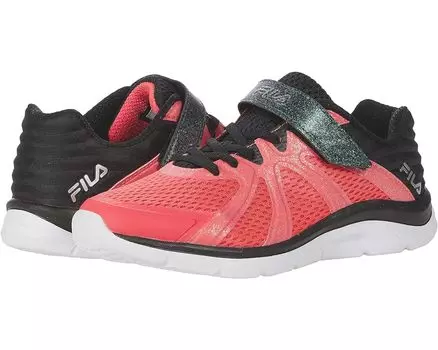 Кроссовки Fila Fraction 3 Strap Glitter, цвет Diva Pink/Black/Metallic Silver