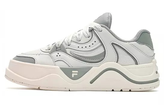 Кроссовки FILA FUSION 50-50 Skateboarding Shoes Women's Low-top Greenish-white, зеленый