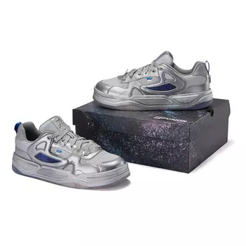 Кроссовки FILA FUSION BANK II Skateboarding Shoes Men Low-top Silverware Gray, серебряный