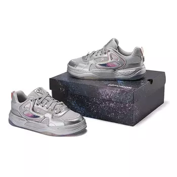Кроссовки FILA FUSION BANK II Skateboarding Shoes Women's Low-top Milk White/Silver Grey, белый