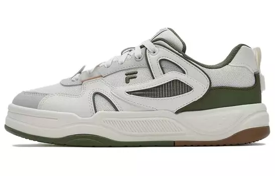 Кроссовки FILA FUSION BANK II Skateboarding Shoes Women's Low-top White/Green, белый