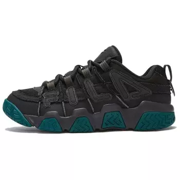Кроссовки FILA FUSION Barricade Vintage Basketball Shoes Men Low-top Caviar Gray/black, черный