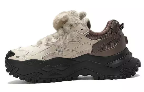 Кроссовки FILA FUSION Bianco Chunky Sneakers Women's Low-top Dark Mushroom With Outerspace And NB Burgundy, цвет Dark Mushroom with Outerspace and NB Burgundy