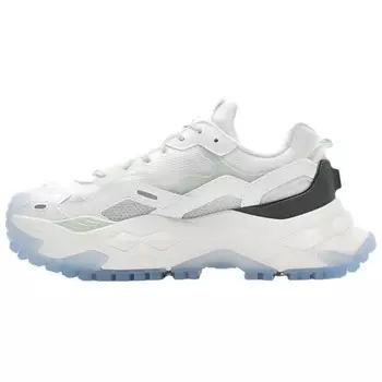 Кроссовки FILA FUSION Bianco Chunky Sneakers Women's Low-top White/Green, зеленый